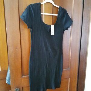 Wild Fable Sleeveless Black Ribbed dress XL